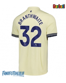 Everton Jarrad Branthwaite #32 Tricou Fotbal Replică 2025-26 Barbati Deplasare